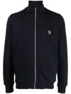 Ps By Paul Smith Ps Paul Smith Zebra Logo Cotton Sweatshirt In Blue