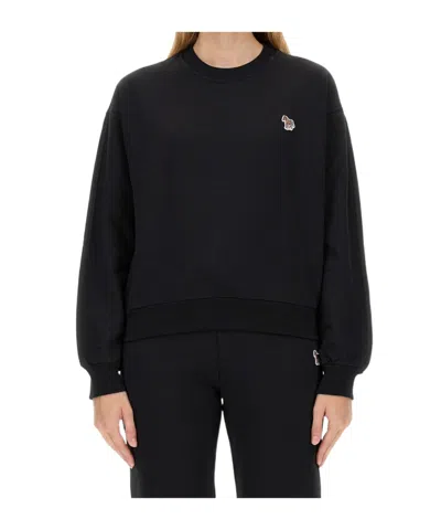 PS BY PAUL SMITH PS PAUL SMITH ZEBRA LOGO SWEATSHIRT
