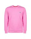 Ps By Paul Smith Ps Paul Smith Zebra Patch Crewneck Sweatshirt In Pink
