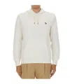 Ps By Paul Smith Ps Paul Smith Zebra Patch Hoodie In White
