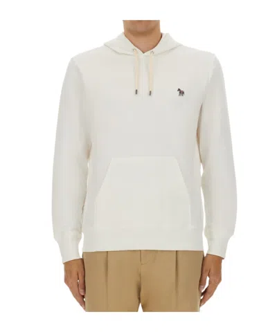 PS BY PAUL SMITH PS PAUL SMITH ZEBRA PATCH HOODIE