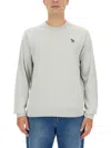 Ps By Paul Smith Ps Paul Smith Zebra Patch Shirt In Grey