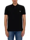 Ps By Paul Smith Ps Paul Smith "zebra" Polo. In Black
