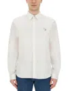 Ps By Paul Smith Zebra Shirt In White