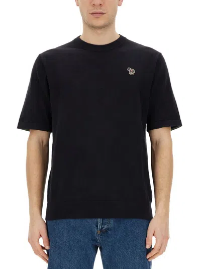 Ps By Paul Smith T-shirt Ps Paul Smith Men Color Black In Blue