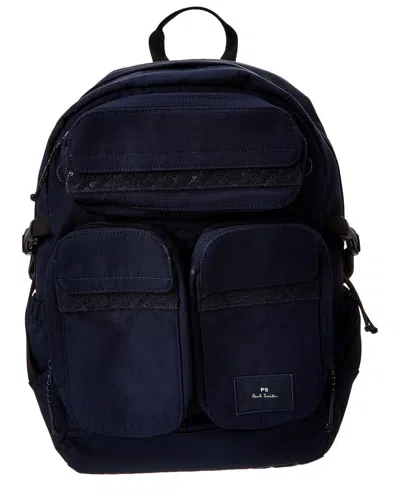 Ps By Paul Smith Ps Paul Smith Zip Backpack In Blue