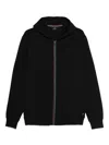 Ps By Paul Smith Ps Paul Smith Zipped Hoodie In Black