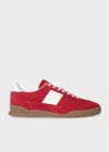 Ps By Paul Smith Red Suede 'dover' Trainers In Red