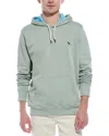 Ps By Paul Smith Regular Fit Hoodie In Green