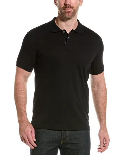 Ps By Paul Smith Regular Fit Polo Shirt In Black