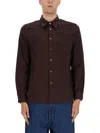 Ps By Paul Smith Regular Fit Shirt In Brown