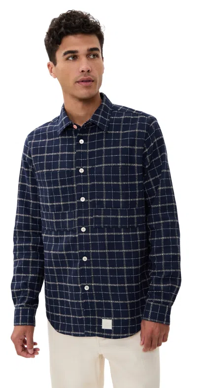 Ps By Paul Smith Regular Fit Shirt Dark Navy