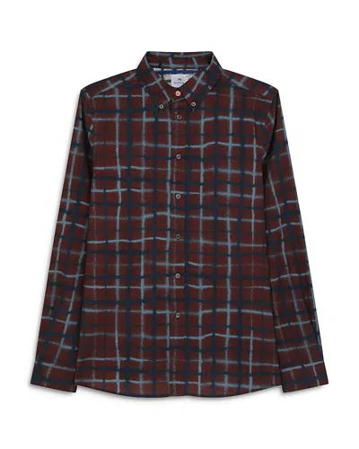 Ps By Paul Smith Regular Fit Shirt In Red