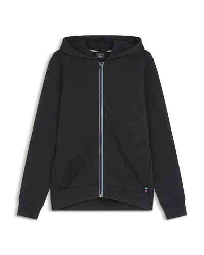 Ps By Paul Smith Regular Fit Striped Zip Hoodie