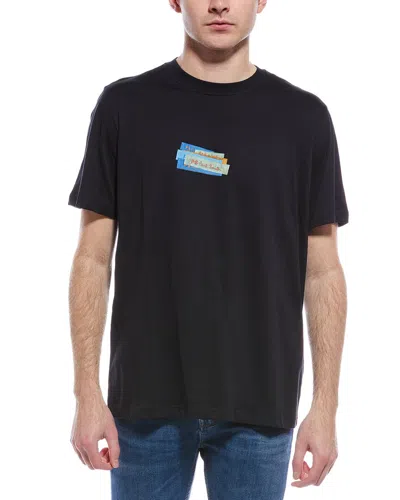 Ps By Paul Smith Regular Fit T-shirt In Black