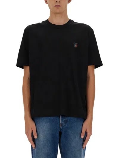 Ps By Paul Smith Regular Fit T-shirt In Blue