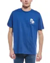 Ps By Paul Smith Ps Paul Smith Mens Regular Fit Short Sleeves T-shirt Ps Zebra In Blue