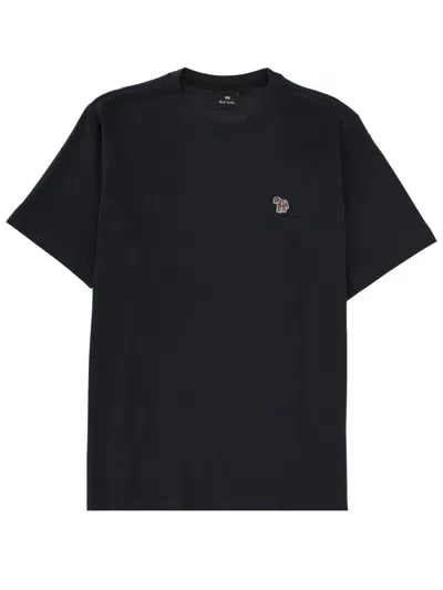 Ps By Paul Smith Regular Fit T-shirt In Black