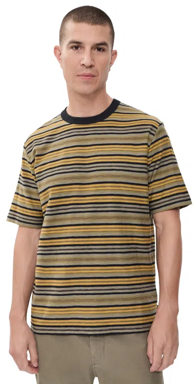 Ps By Paul Smith Regular Fit T-shirt Olive Green In Multi