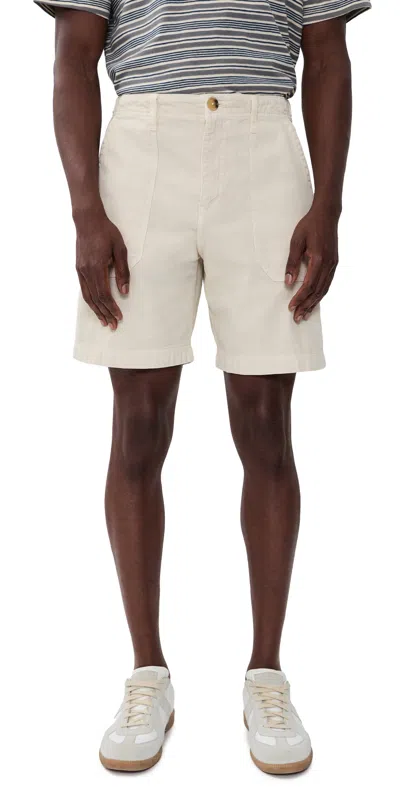 Ps By Paul Smith Relaxed Corduroy Fit Shorts Natural In Brown