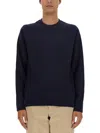 Ps By Paul Smith Ps Paul Smith Relaxed Fit Crew Neck Merino Wool Sweater