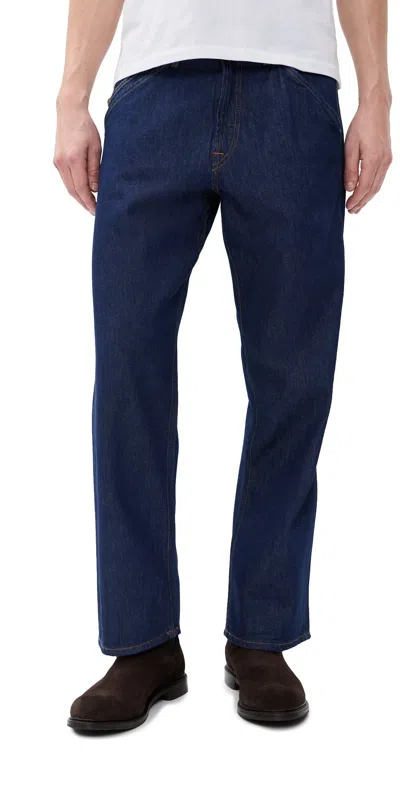 Ps By Paul Smith Relaxed Fit Jeans Rinse Wash In Blue