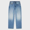 Ps By Paul Smith Relaxed-fit Light-wash Jeans With Embroidered Coin Pocket Blue In Blue