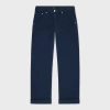 Ps By Paul Smith Relaxed-fit Navy Garment-dyed Jeans Blue