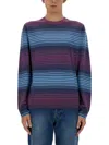 Ps By Paul Smith Ps Paul Smith Relaxed-fit Striped Merino Wool Sweater
