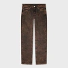 Ps By Paul Smith Relaxed Tapered-fit Black And Brown Overdyed Jeans In Brown