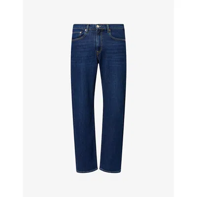 Ps By Paul Smith S By Paul Smith Mens Colour Wash Relaxed Taper-fit Denim Trousers