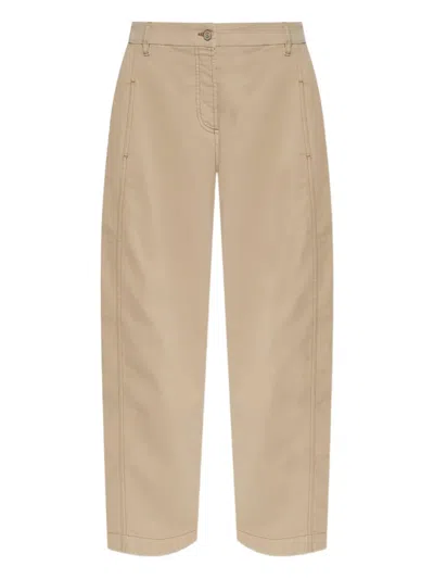Ps By Paul Smith Seam-detail Trousers In Neutral