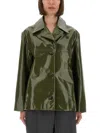 Ps By Paul Smith Ps Paul Smith Shiny Leather Jacket