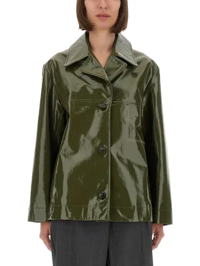 PS BY PAUL SMITH SHINY LEATHER JACKET