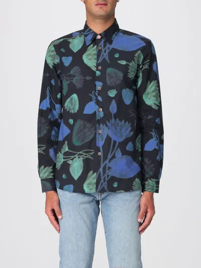 Ps By Paul Smith Shirt Ps Paul Smith Men Color Blue