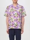 PS BY PAUL SMITH SHIRT PS PAUL SMITH MEN COLOR LILAC,F36727038