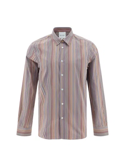 Ps By Paul Smith Shirt Shirt In Multi Coloured