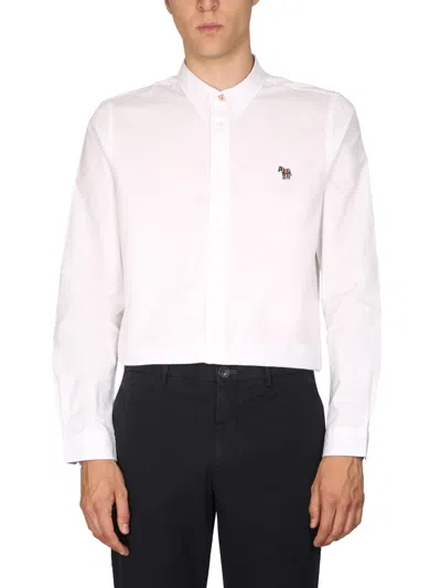 Ps By Paul Smith Shirt With Logo In White