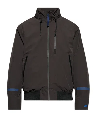 Ps By Paul Smith Ps Paul Smith Water Repellent Wadded Short Jacket In Black