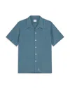 Ps By Paul Smith Casual Fit Shirt Petrol Blue