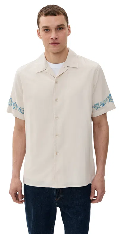 Ps By Paul Smith Short Sleeve Casual Fit Shirt Off White