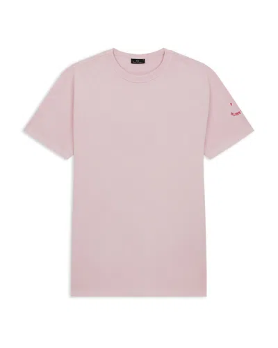 Ps By Paul Smith Short Sleeve Logo Tee In Pink