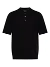 Ps By Paul Smith Short-sleeve Polo Shirt In Black
