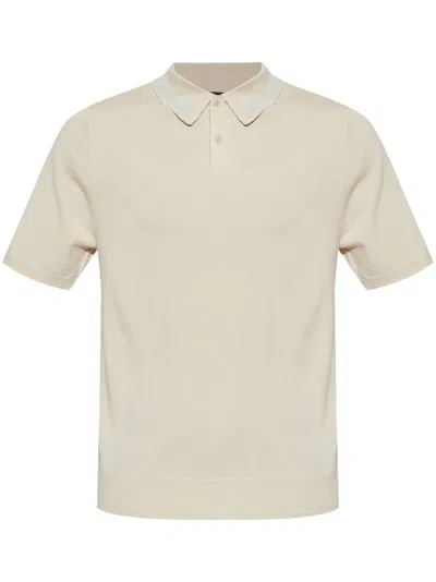 Ps By Paul Smith Short-sleeve Polo Shirt In Neutrals