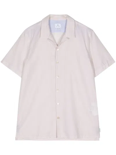 Ps By Paul Smith Short-sleeve Shirt In Neutrals