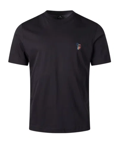 Ps By Paul Smith Short-sleeved T-shirt In Black