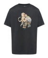 Ps By Paul Smith Graffiti Mammoth Cotton T Shirt In Black