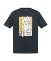 Ps By Paul Smith 1970 Bunny-print T-shirt In Black