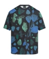 Ps By Paul Smith Ps Paul Smith Printed Cotton T-shirt In Black