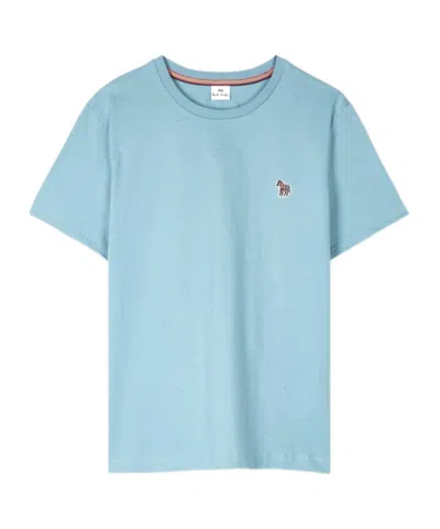 PS BY PAUL SMITH PS PAUL SMITH ZEBRA PATCH CREWNECK T-SHIRT